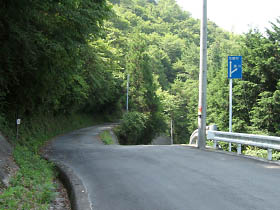 湯川辻の分岐