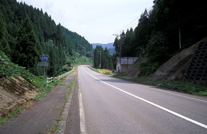 国道249号繩又付近