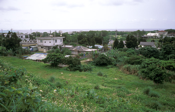 比川の集落